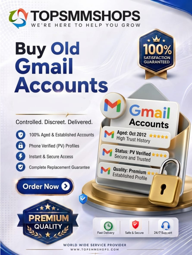 Buy Old Gmail Accounts - 100% USA,UK,CA Aged Gmail...