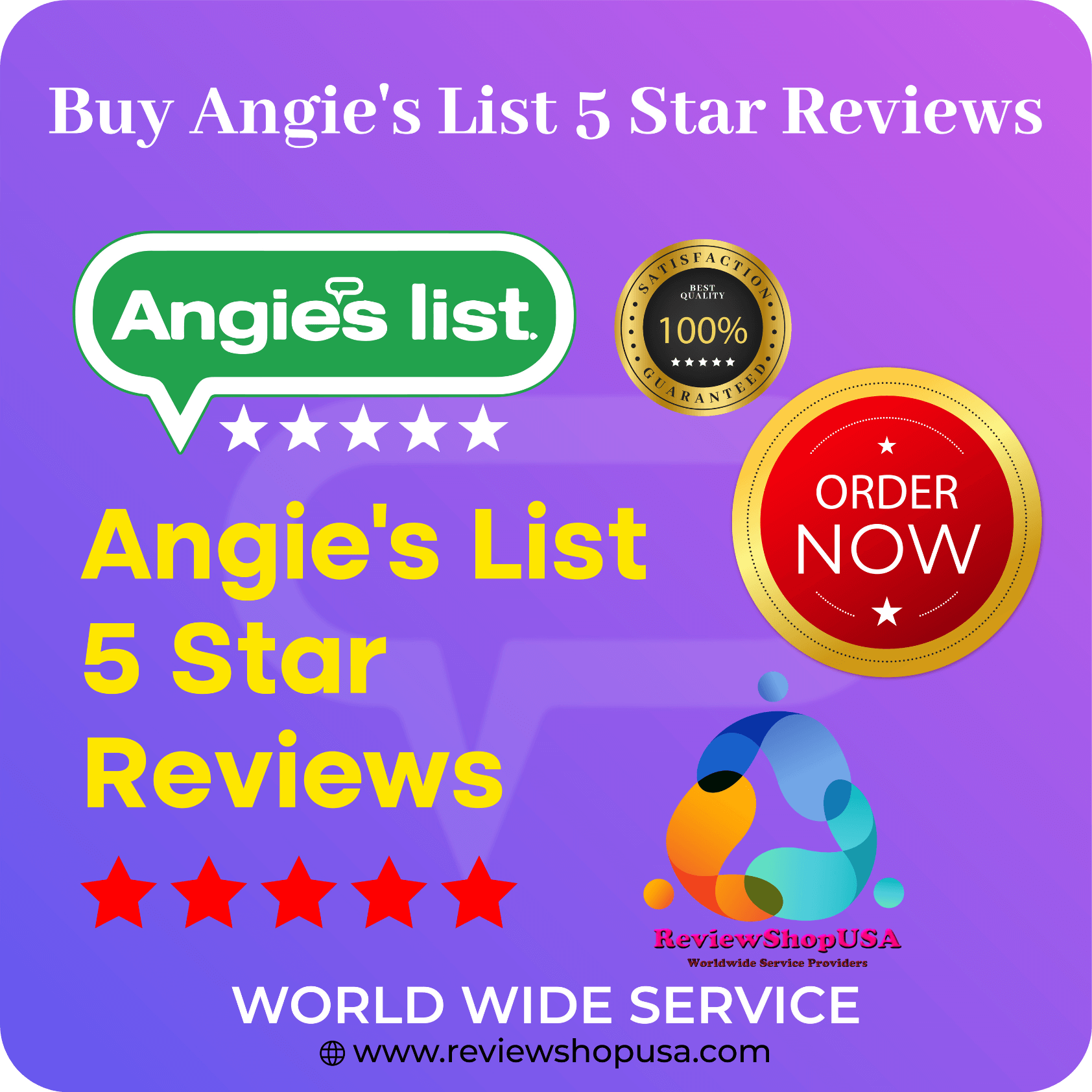 Buy Angie's List Reviews - 100% Real & Instant Delivery