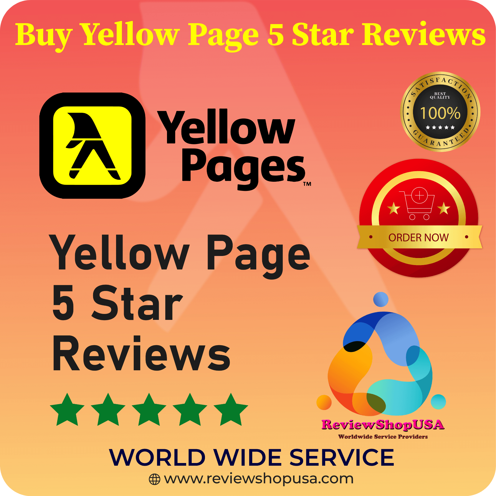 Buy Yellow Page Reviews - 100% Non-drop Reviews