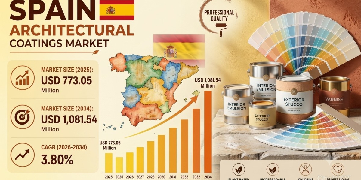Spain Architectural Coatings Market Size, Share, Trends and Outlook 2034